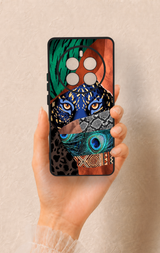 Realme 12 Pro Uyumlu Amazon Kaplan Desenli Silikon Kılıf