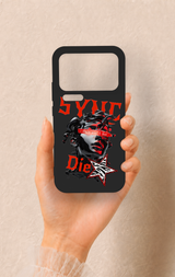 Mi 17 Pro Max Uyumlu Sync Die Desenli Silikon Kılıf