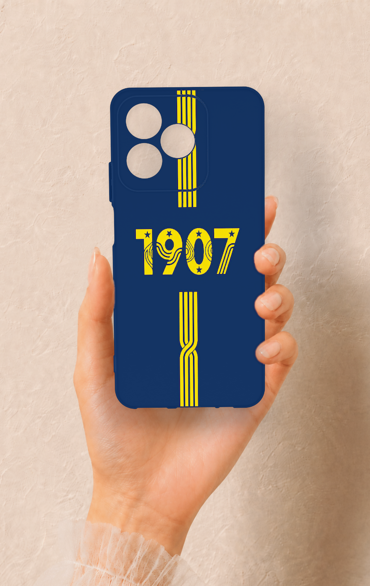 Realme C53 Uyumlu 1907 Kemer Desenli Silikon Kılıf