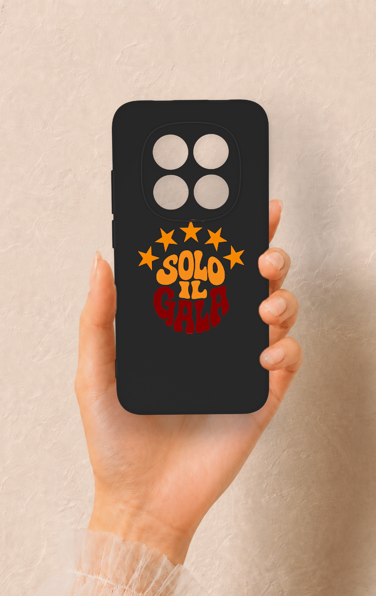 Redmi Note 15 Pro 5G Uyumlu Solo IL Gala Desenli Silikon Kılıf