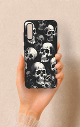 Samsung A70 Uyumlu Kuru Kafa Desenli Silikon Kılıf