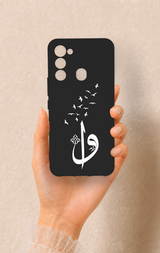 Tecno Spark 8C Uyumlu Elif Vav Desenli Silikon Kılıf