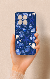 Poco X6 Pro Uyumlu Deniz Kabuğu Desenli Silikon Kılıf