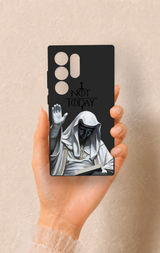 Samsung S24 Ultra Uyumlu Not Today Desenli Silikon Kılıf