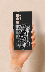 Samsung Note 20 Ultra Uyumlu Fear No Evil Desenli Silikon Kılıf