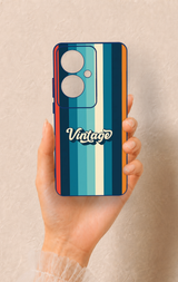 Oppo Reno 11F Uyumlu Vintage Desenli Silikon Kılıf