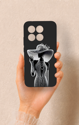 Mi 15T 5G Uyumlu Lady Desenli Silikon Kılıf