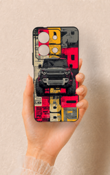 Vivo Y36 Uyumlu Defender Truck Desenli Silikon Kılıf