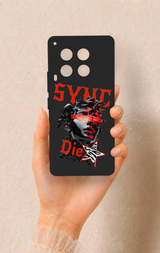 Tecno Camon 30 Uyumlu Sync Die Desenli Silikon Kılıf