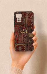 Redmi Note 11 Pro 4G Uyumlu Vintage Halı Desenli Silikon Kılıf
