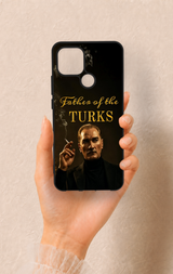Oppo A15 Uyumlu Father Of The Turks Desenli Silikon Kılıf