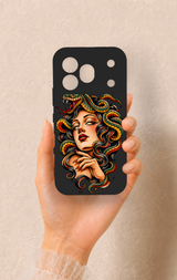 Honor 600 Pro Uyumlu Medusa Desenli Silikon Kılıf