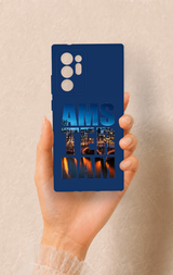 Samsung Note 20 Ultra Uyumlu Amsterdam Desenli Silikon Kılıf