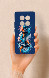 Redmi Note 14 Pro 5G Uyumlu Anchor Desenli Silikon Kılıf