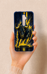 Oppo Reno 2Z Uyumlu Kadiköy Boğası Desenli Silikon Kılıf
