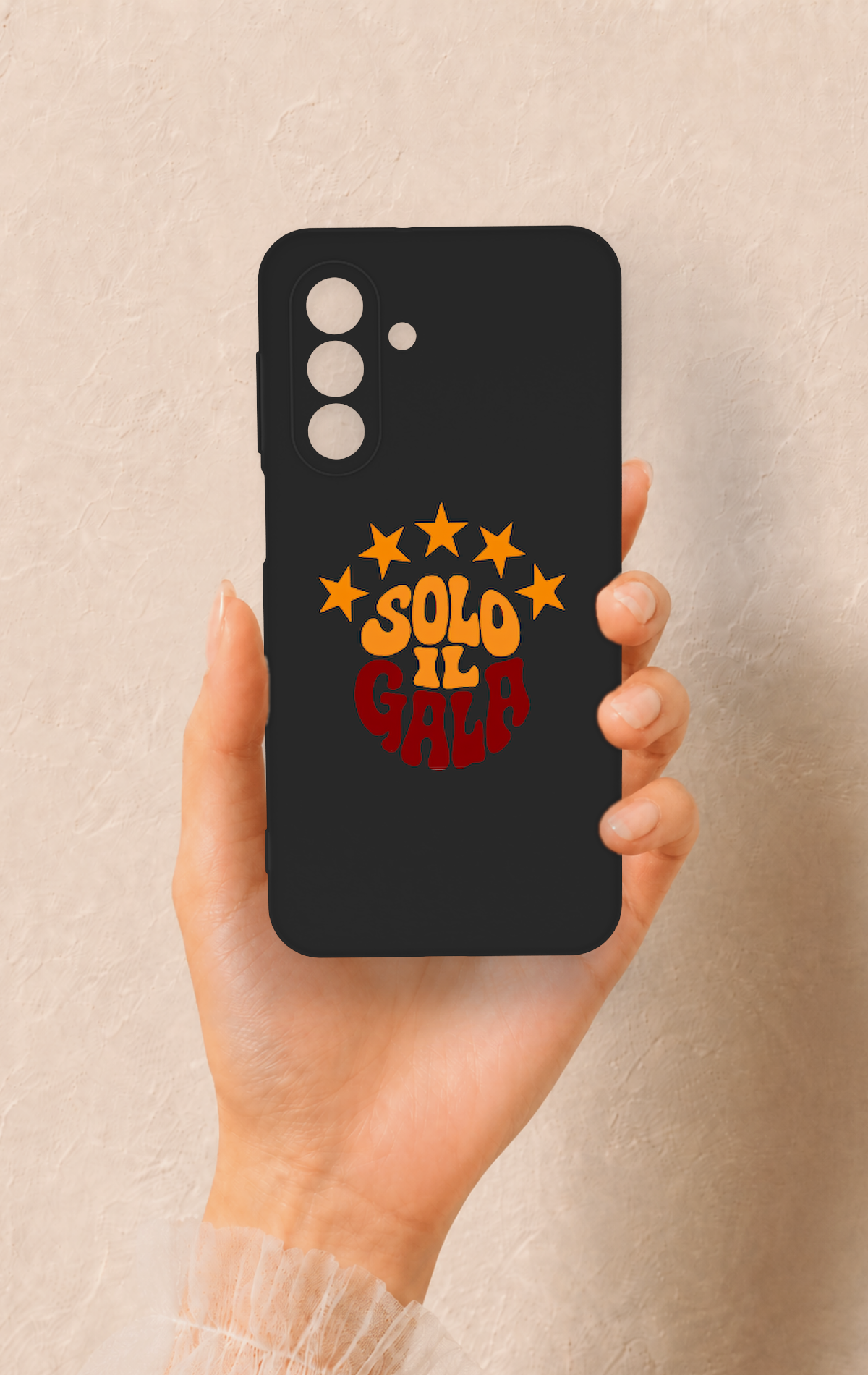Samsung A17 Uyumlu Solo IL Gala Desenli Silikon Kılıf
