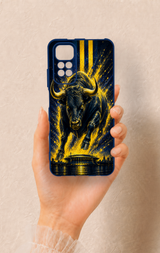 Redmi Note 11S Uyumlu Kadiköy Boğası Desenli Silikon Kılıf