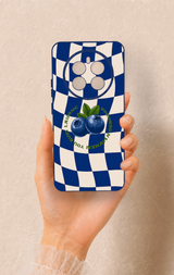 Realme 12 4G Uyumlu Yaban Mersini Desenli Silikon Kılıf