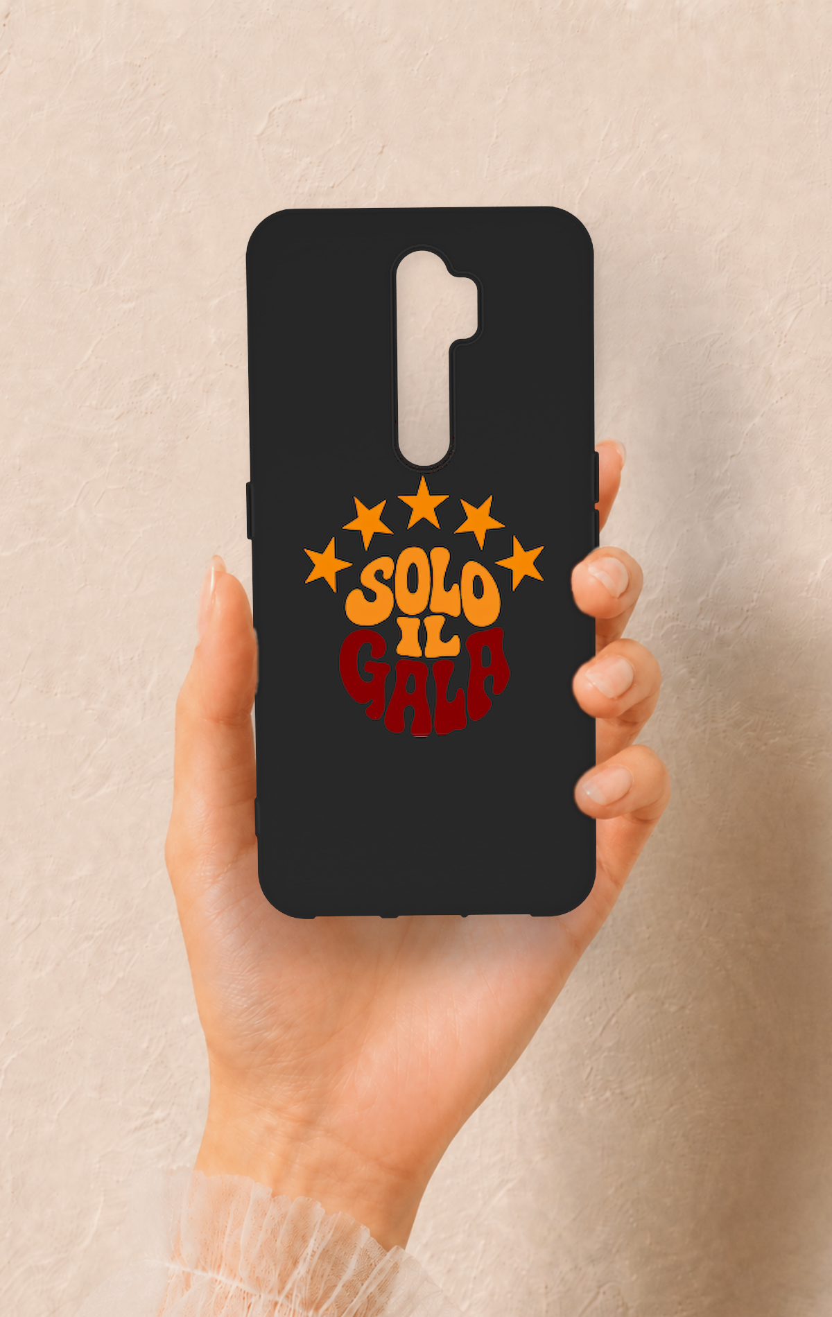 Oppo A5 2020 Uyumlu Solo IL Gala Desenli Silikon Kılıf