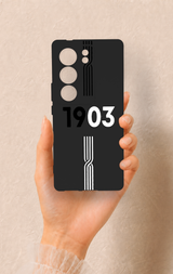 Vivo V29 Uyumlu 1903 Kemer Desenli Silikon Kılıf