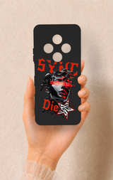 Redmi 14C Uyumlu Sync Die Desenli Silikon Kılıf