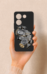 Tecno Camon 20 Pro Uyumlu Self Made Desenli Silikon Kılıf