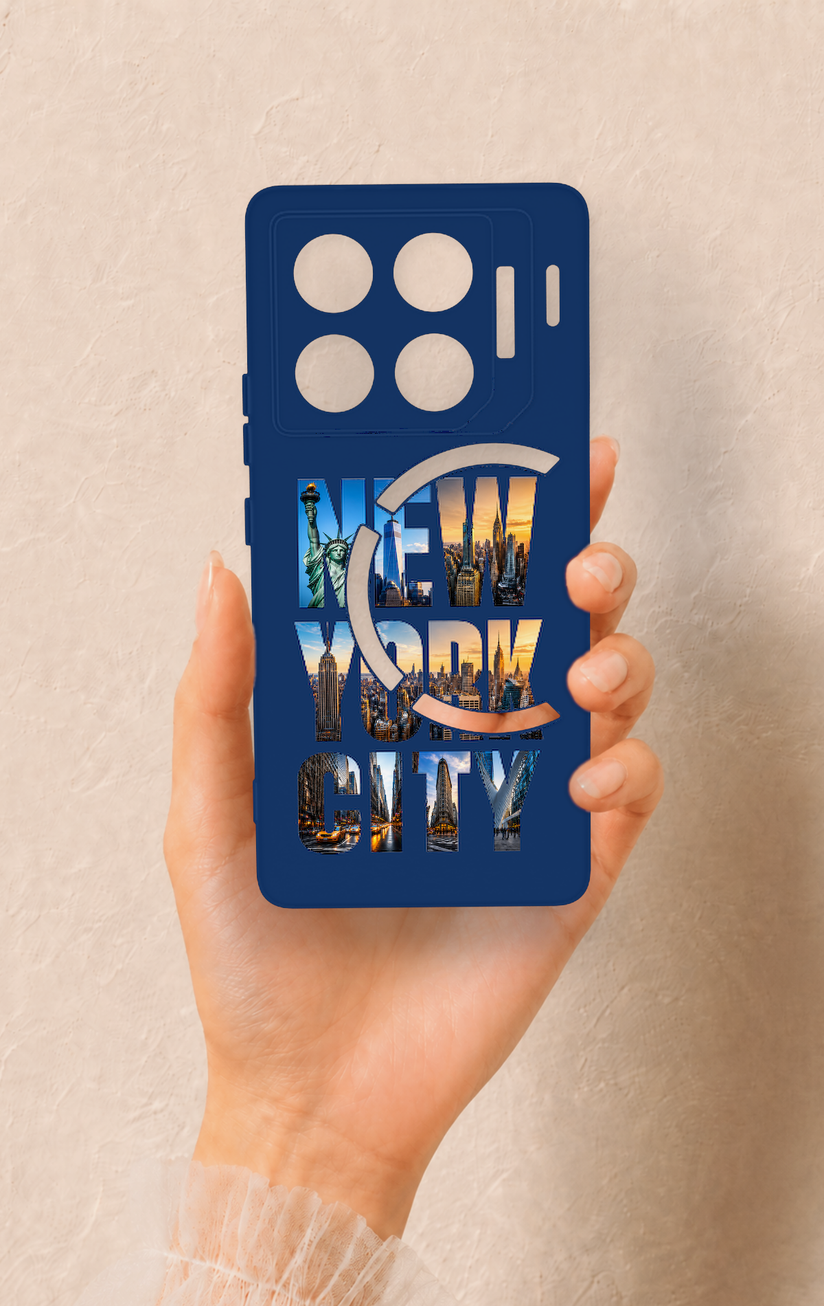 İnfinix Gt 20 Pro Uyumlu New York City Desenli Silikon Kılıf