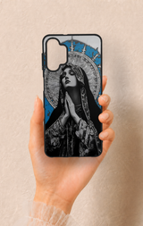 Samsung A32 Uyumlu Rahibe Desenli Silikon Kılıf