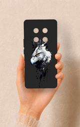 Honor Magic 7 Lite 5G Uyumlu Bald Eagle Desenli Silikon Kılıf