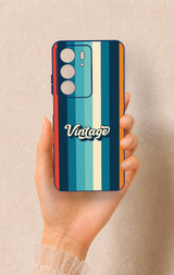 Realme C75 Uyumlu Vintage Desenli Silikon Kılıf