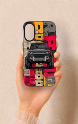 iPhone 16 Uyumlu Defender Truck Desenli Silikon Kılıf