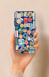 Realme 10 Uyumlu Summer Vibes Desenli Silikon Kılıf