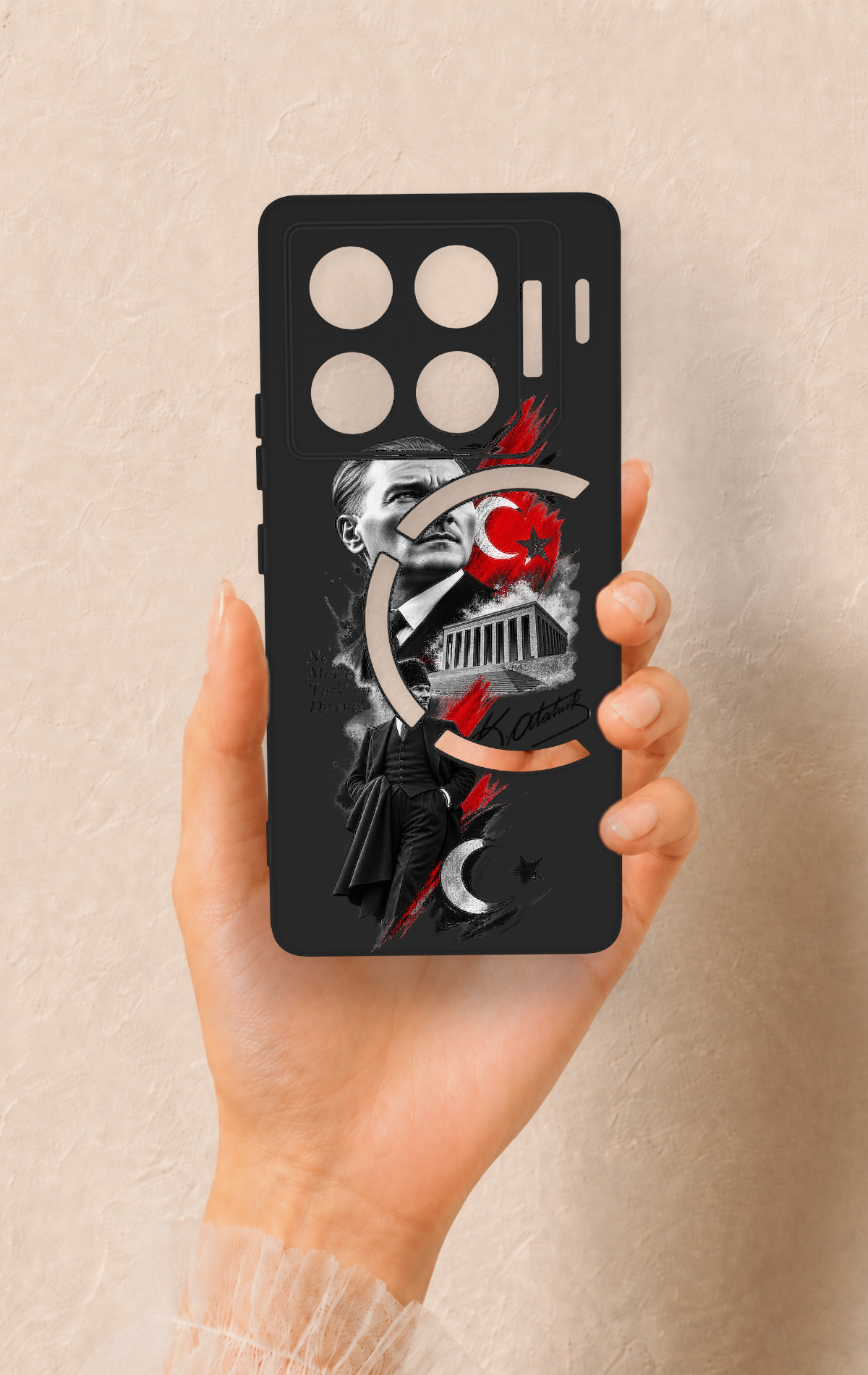 İnfinix Gt 20 Pro Uyumlu Atatürk Anıtkabir Desenli Silikon Kılıf