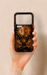 Mi 17 Pro Max Uyumlu Mistik Güneş Desenli Silikon Kılıf