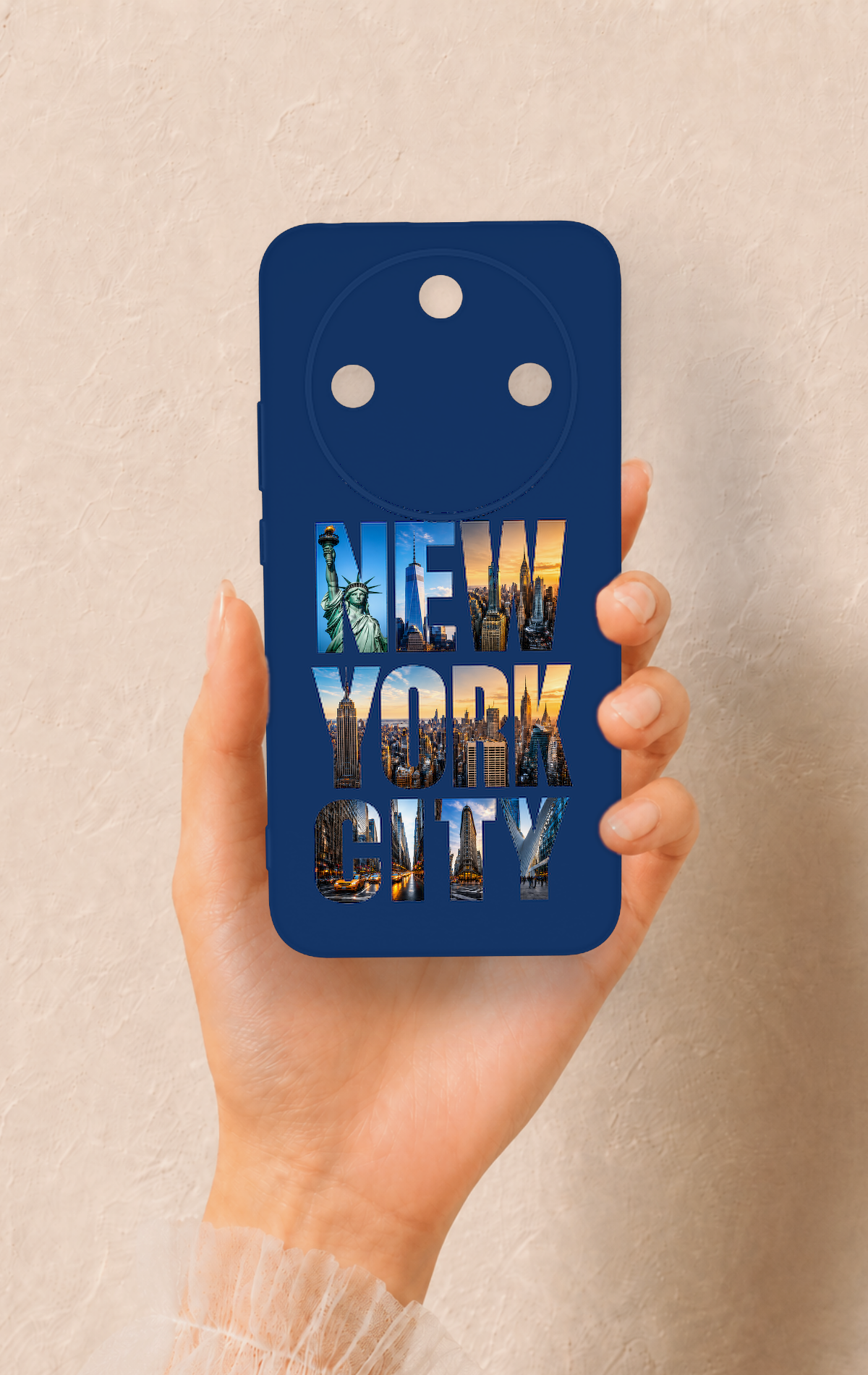 Honor Magic 8 Lite Uyumlu New York City Desenli Silikon Kılıf