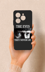 Tecno Spark 20 Pro Uyumlu Atatürk Eyes Desenli Silikon Kılıf