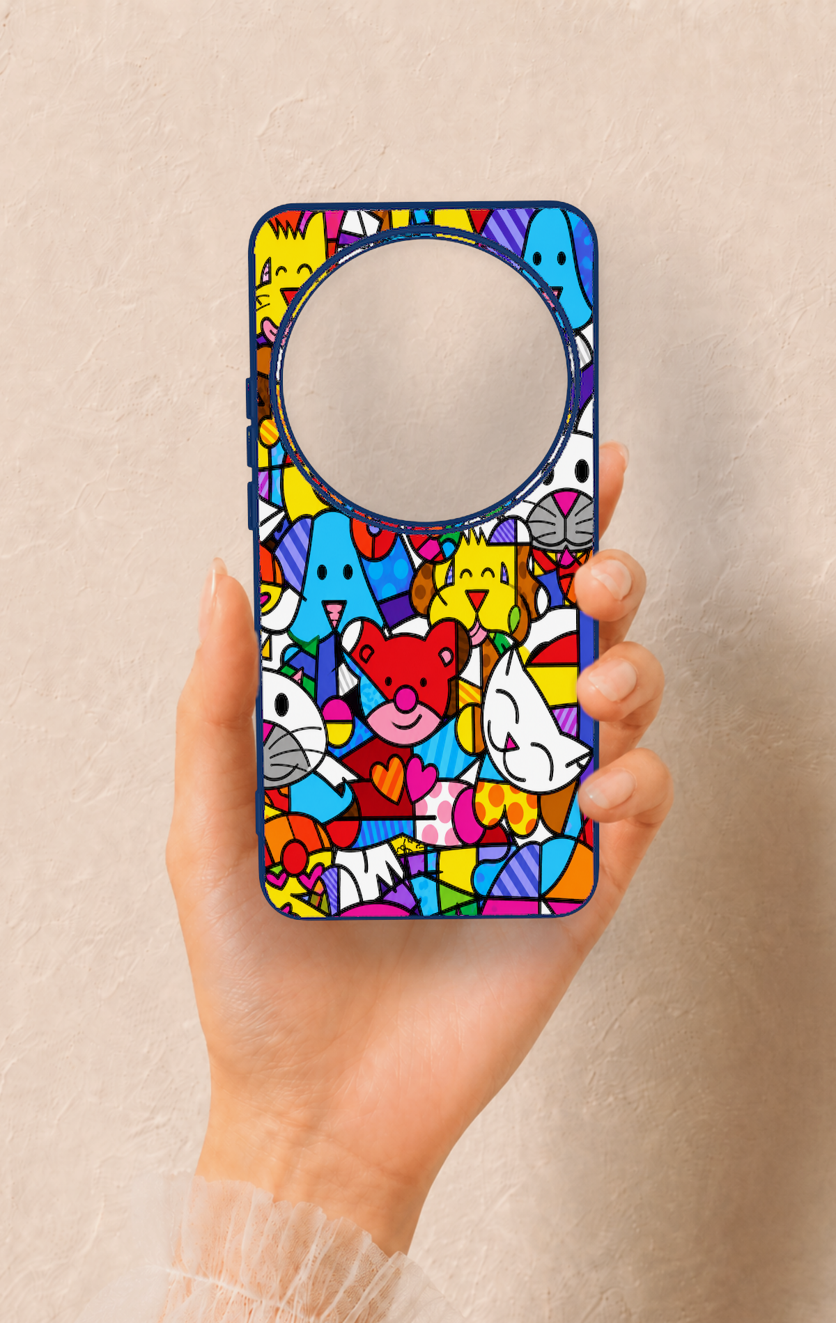 Xiaomi Mi 15 Ultra Uyumlu Britto Garden Desenli Silikon Kılıf