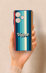 İnfinix Hot 30 Uyumlu Vintage Desenli Silikon Kılıf