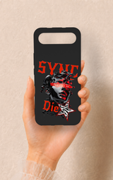 Tecno Spark Slim Uyumlu Sync Die Desenli Silikon Kılıf