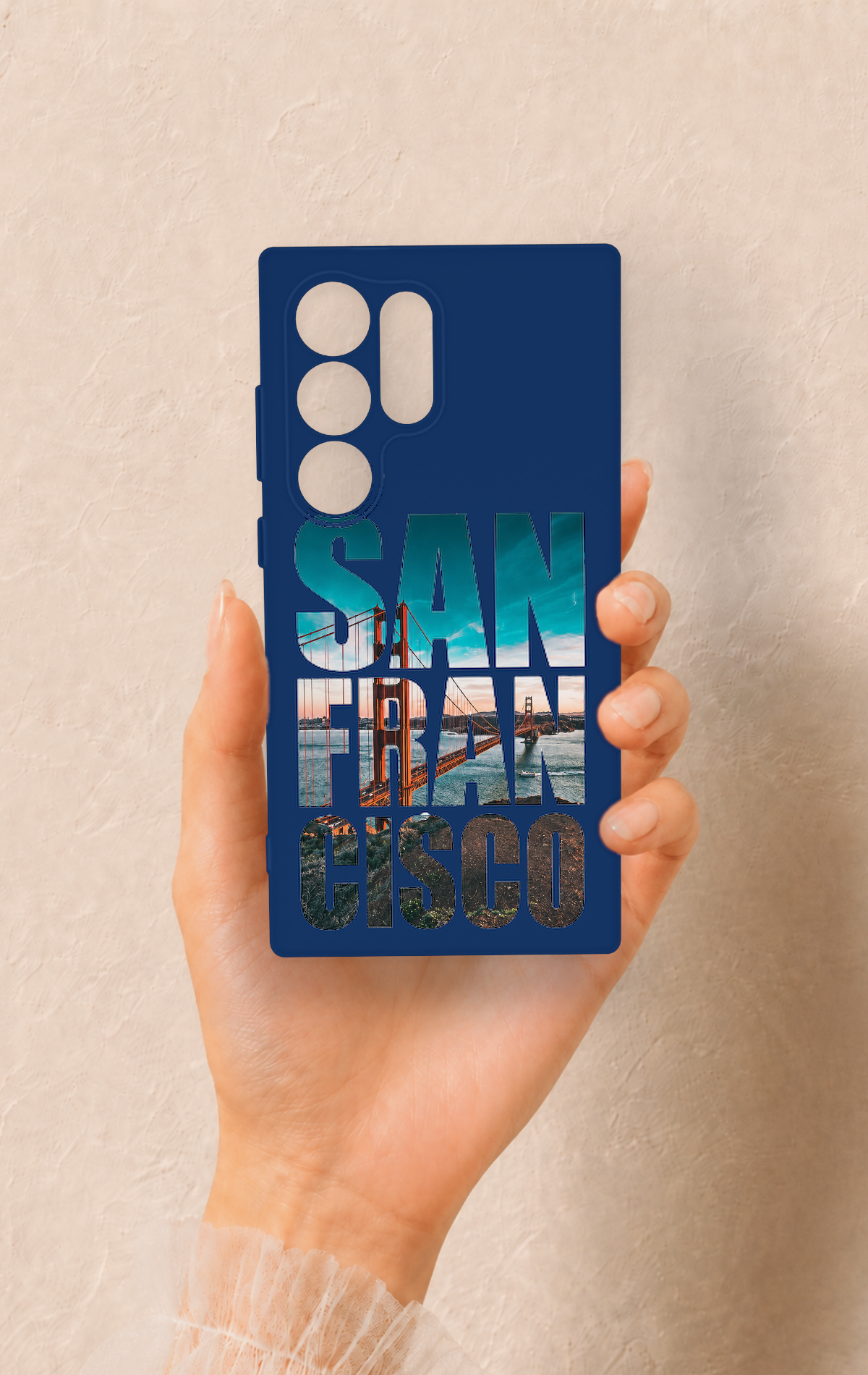Samsung S24 Ultra Uyumlu San Francisco Desenli Silikon Kılıf