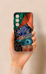 Samsung S24Fe Uyumlu Amazon Kaplan Desenli Silikon Kılıf