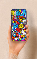 Poco F5 Pro Uyumlu Britto Garden Desenli Silikon Kılıf