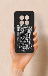 REDMİ NOTE 15 4G Uyumlu Fear No Evil Desenli Silikon Kılıf