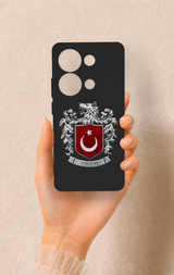 Redmi Note 13 Pro 4G Uyumlu Türk Arma Desenli Silikon Kılıf