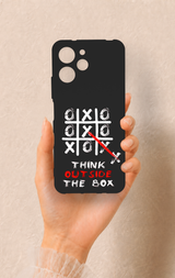 Redmi 12 Uyumlu Out Side The Box Desenli Silikon Kılıf