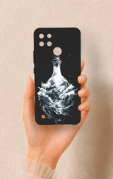 Realme C21Y Uyumlu Secret Sea Desenli Silikon Kılıf