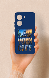 Poco X7 Pro Uyumlu New York City Desenli Silikon Kılıf