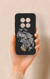 Redmi Note 15 Pro 5G Uyumlu Self Made Desenli Silikon Kılıf
