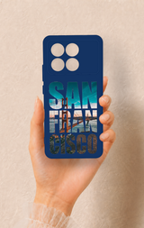 Poco X6 Pro Uyumlu San Francisco Desenli Silikon Kılıf
