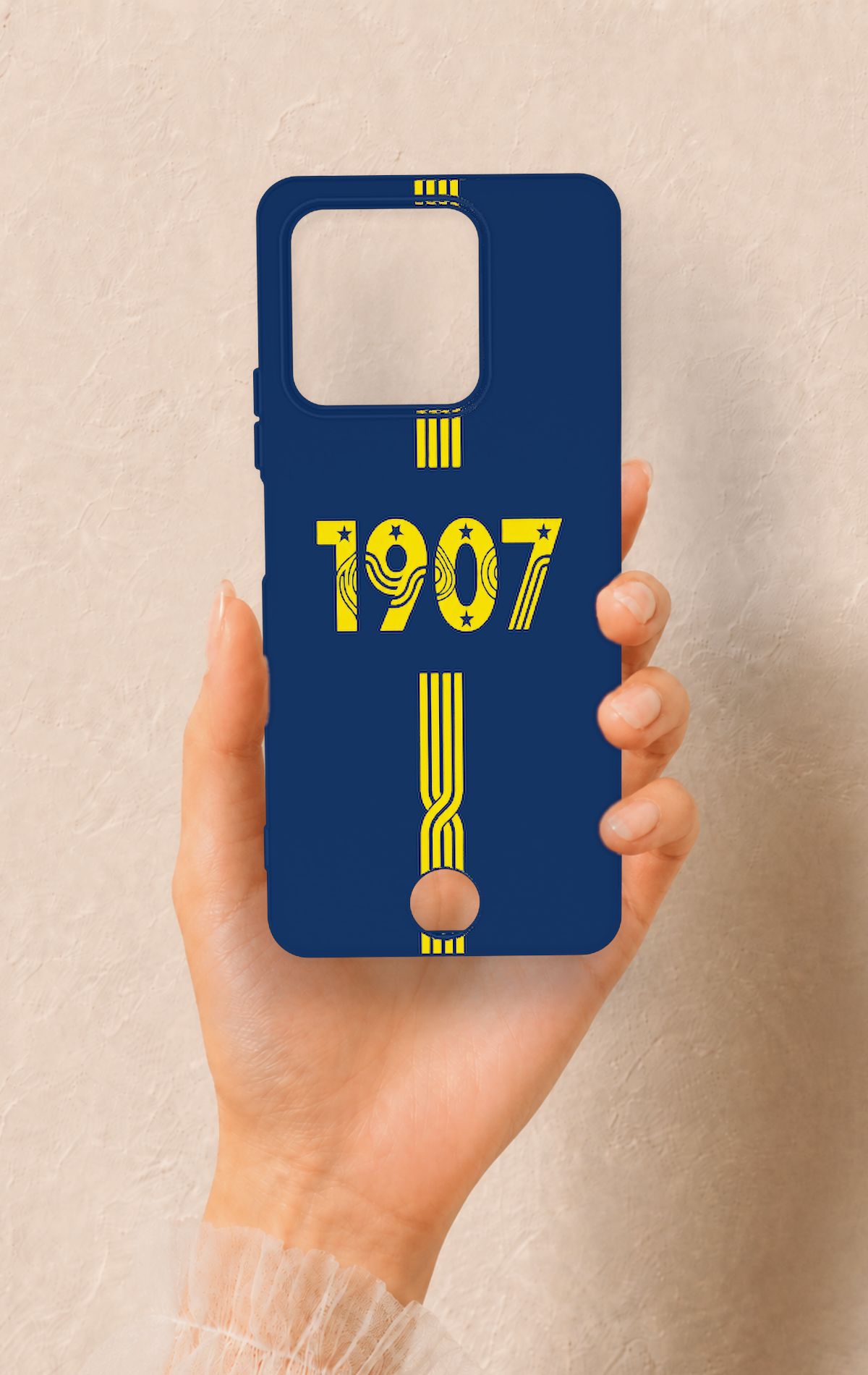Reeder S71 Uyumlu 1907 Kemer Desenli Silikon Kılıf